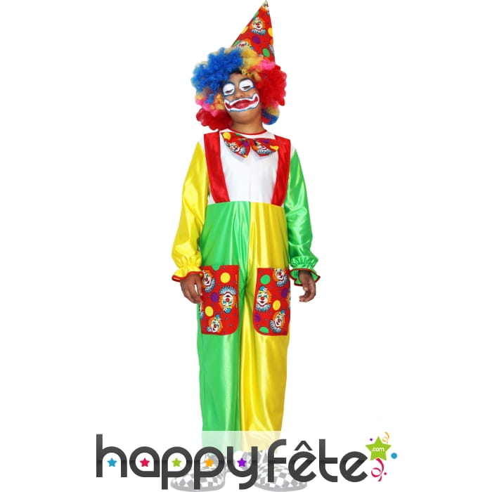 Déguisement clown pour enfant 1er prix