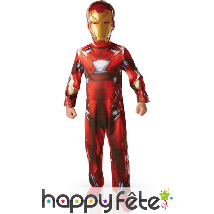 Déguisement Iron Man Civil War pour enfant