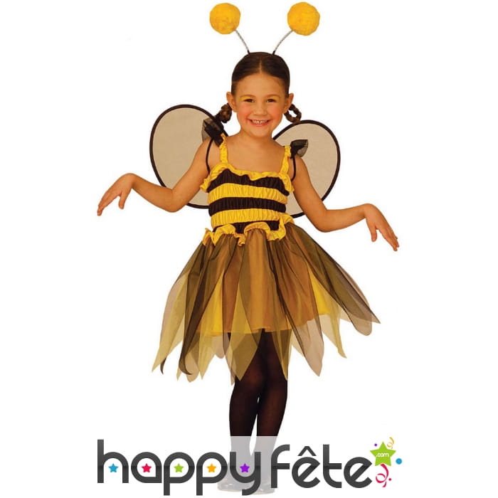 Déguisement robe abeille pour fillette