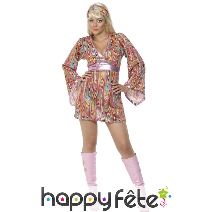 Déguisement sexy hippie femme