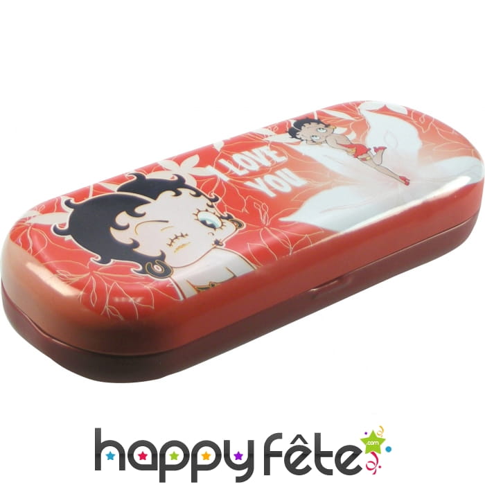 Etui a lunettes betty boop