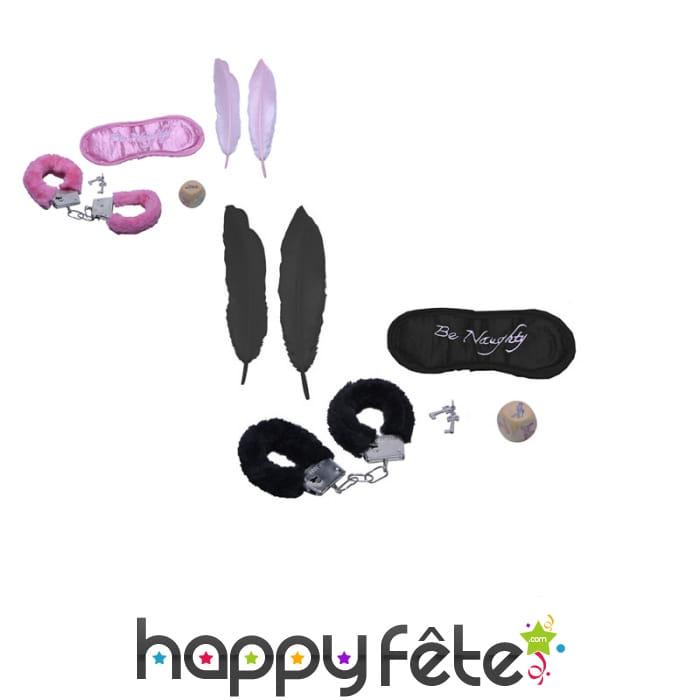 Ensemble d'accessoires pour jeux coquins