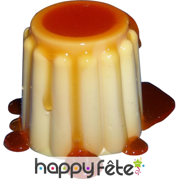 Flan caramel en gelatine