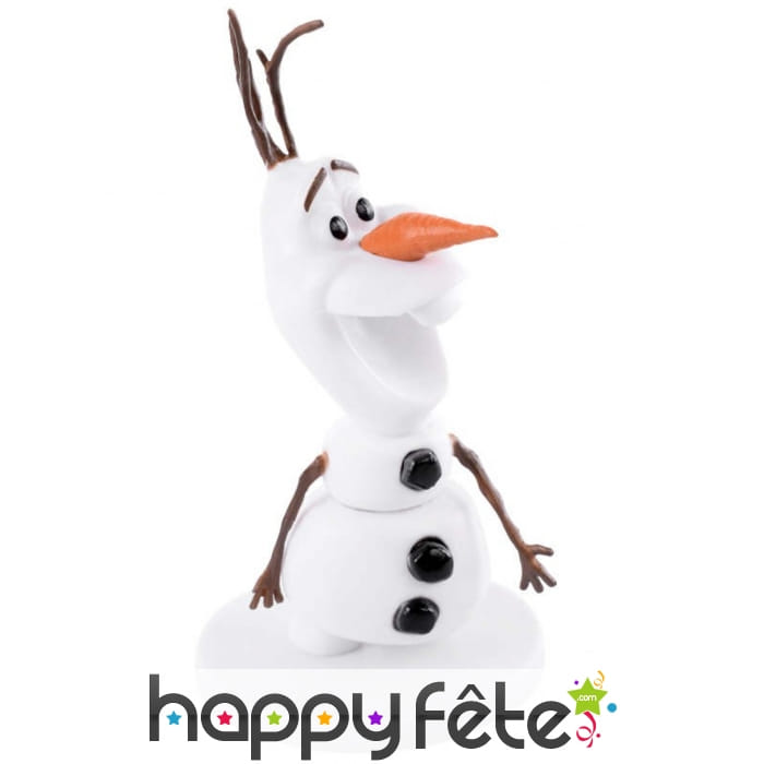 Figurine de Olaf pour gâteau, 8cm