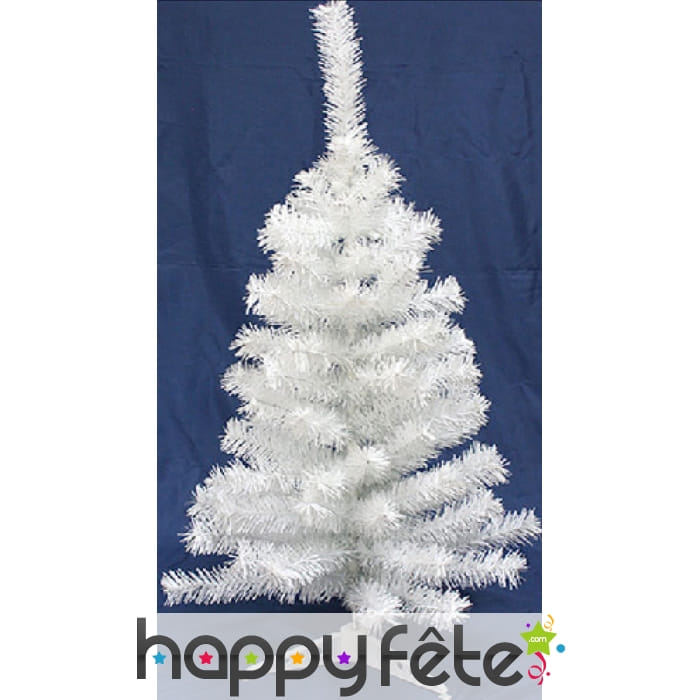 Faux sapin blanc de noël 2.10 m