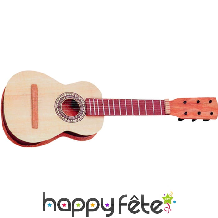 Guitare en bois