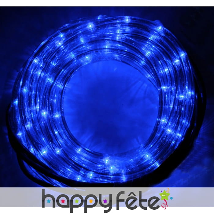 Guirlande led bleu de 4m