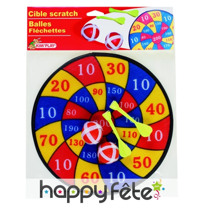 Jeu de fléchettes scratch