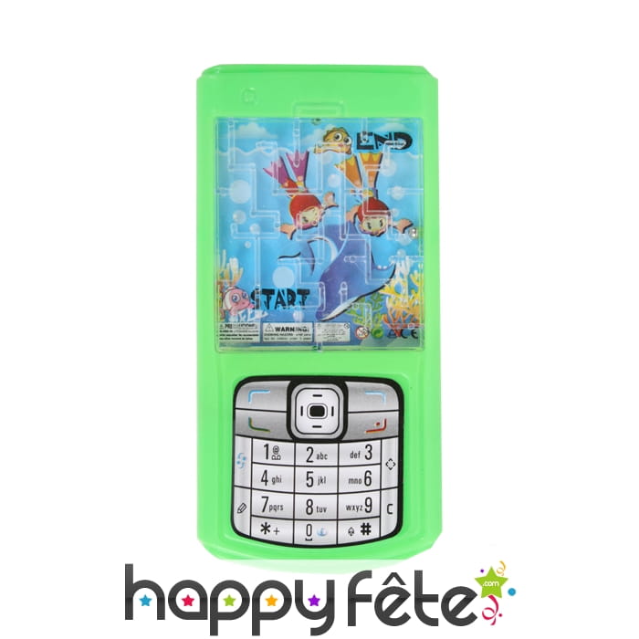 Jeu du labyrinthe téléphone