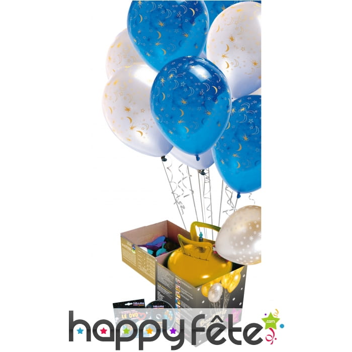 Kit d'hélium pour 16 ballons