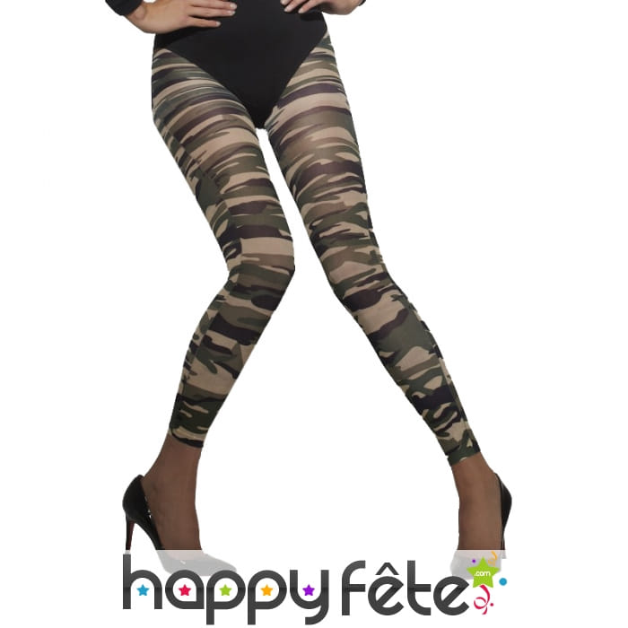 Legging camouflage pour femme