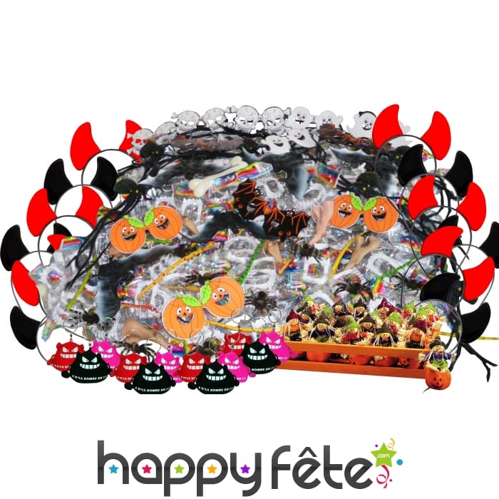 Lot de 300 cadeaux pour halloween