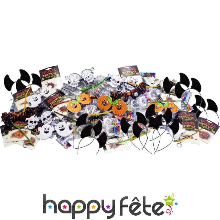 Lot de150 cadeaux pour halloween