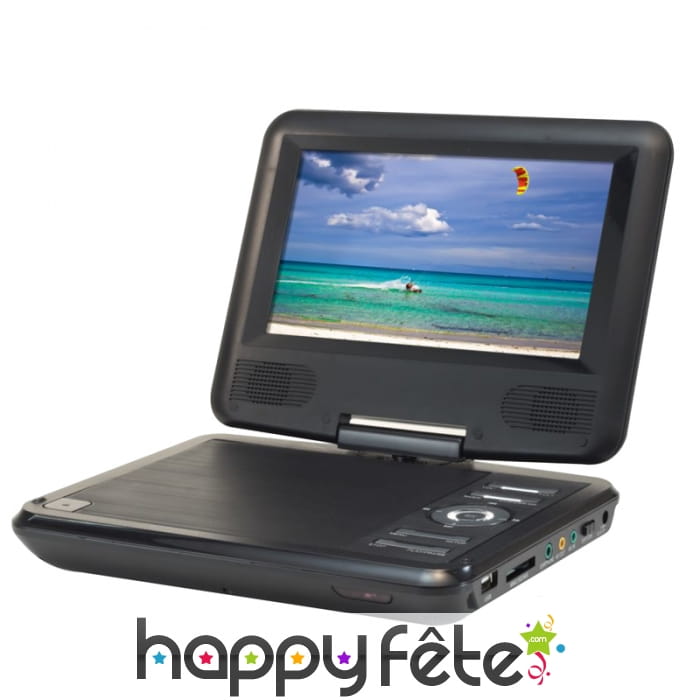 Lecteur dvd portable, écran 7 pouces