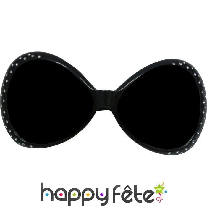 Lunettes de star diamond noires