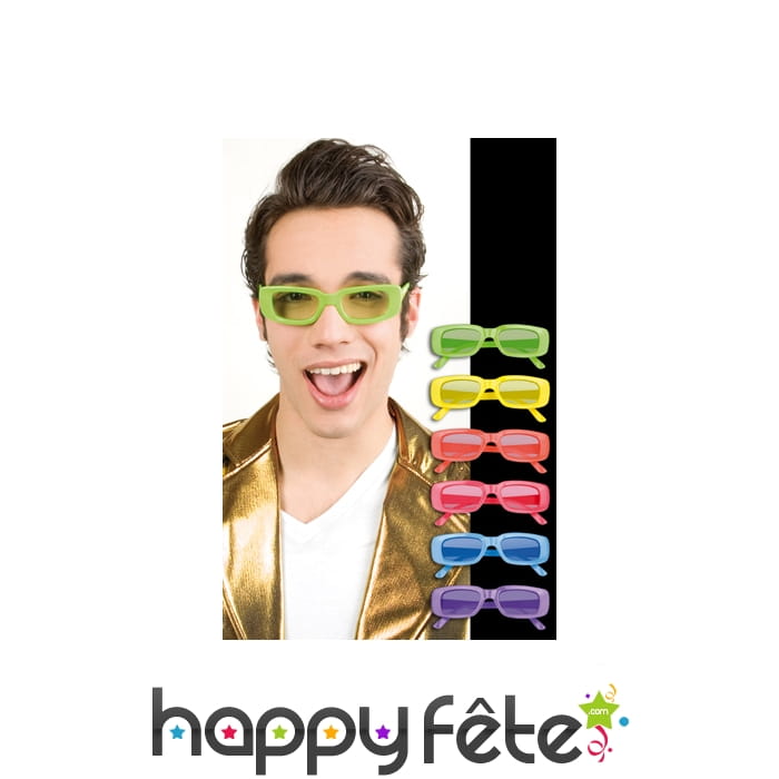 Lunettes fluorescentes. uv400