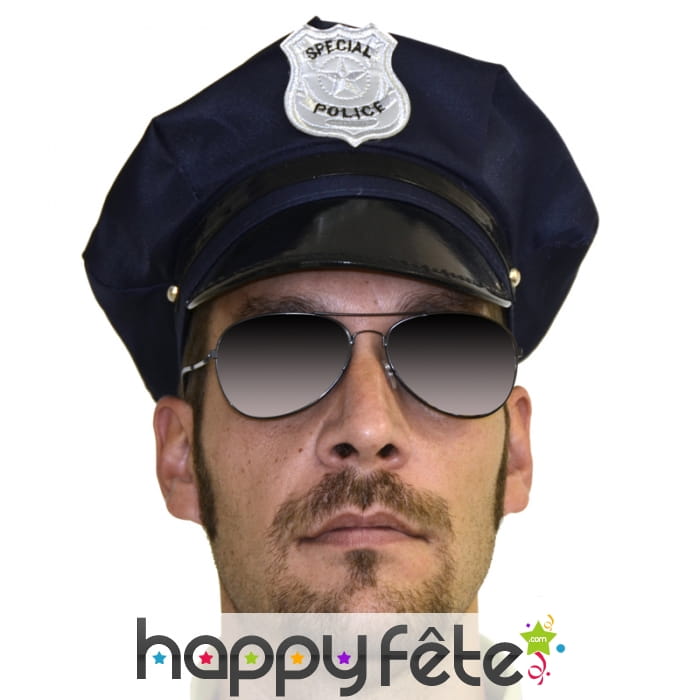 Lunettes mercurisées de police