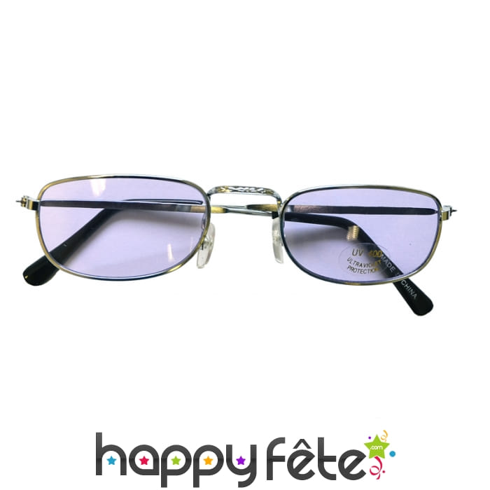 Lunettes rectangulaire style rétro