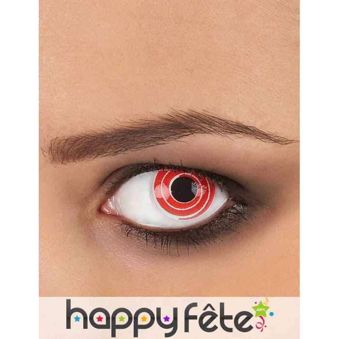 Lentilles spirale rouge