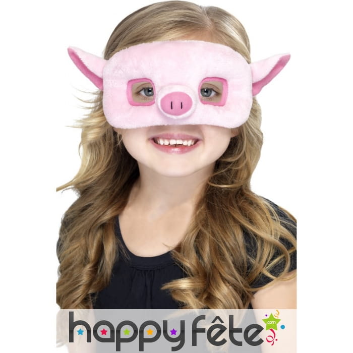 Masque cochon enfant