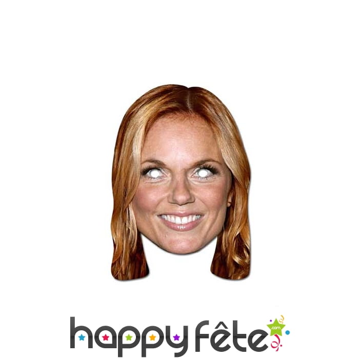 Masque carton Geri Halliwell Spice Girls