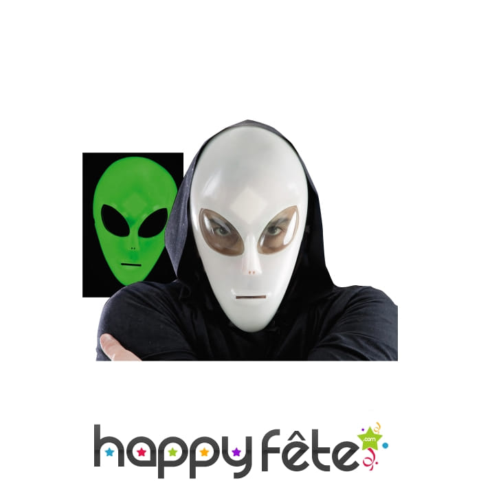 Masque d'alien rigide