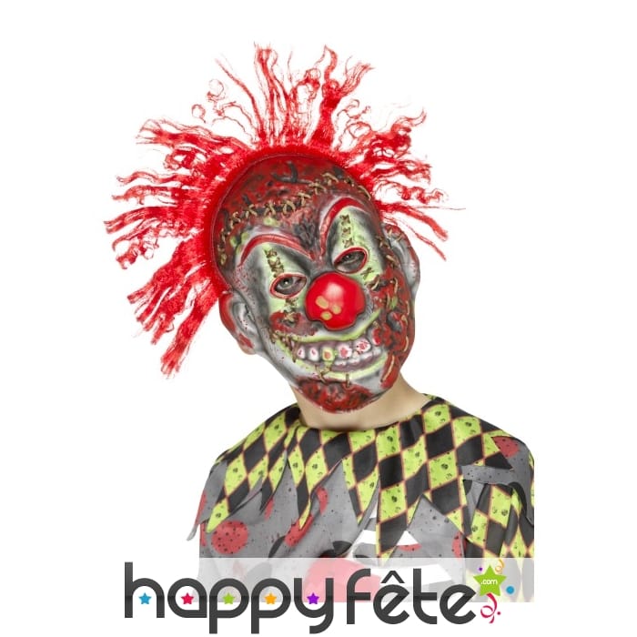 Masque de clown horrible pour enfant