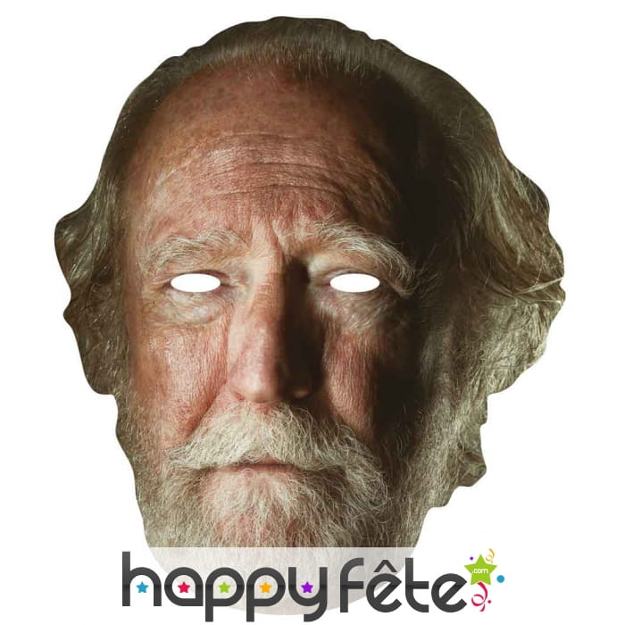 Masque de Hershel en carton, the walking dead