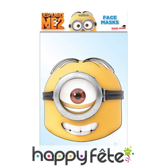 Masque de stuart en carton, Minion