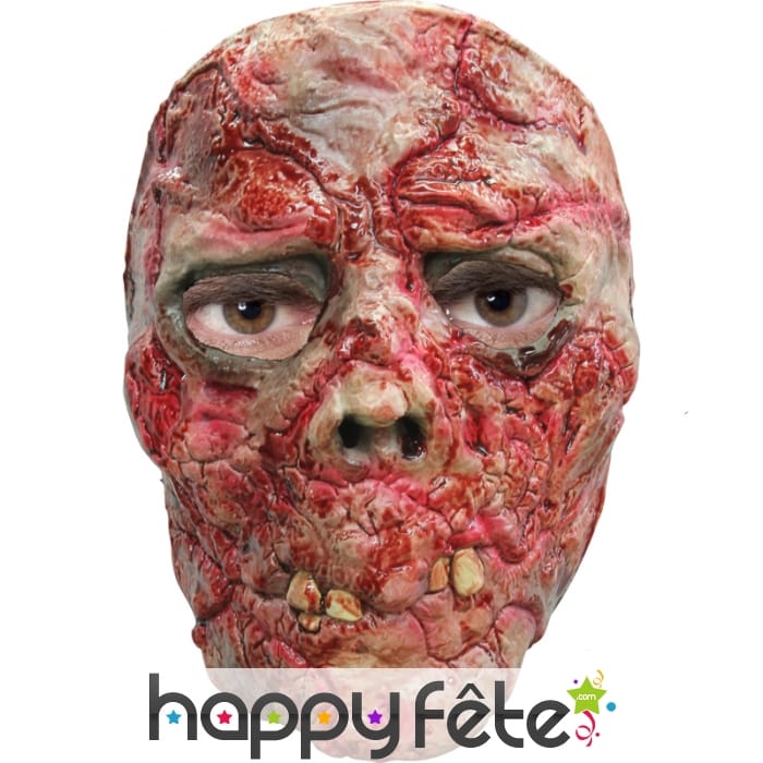 Masque de zombie en putréfaction, facial