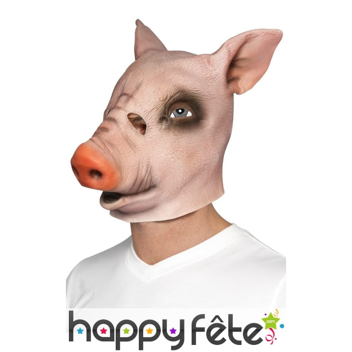 Masque intégral de cochon