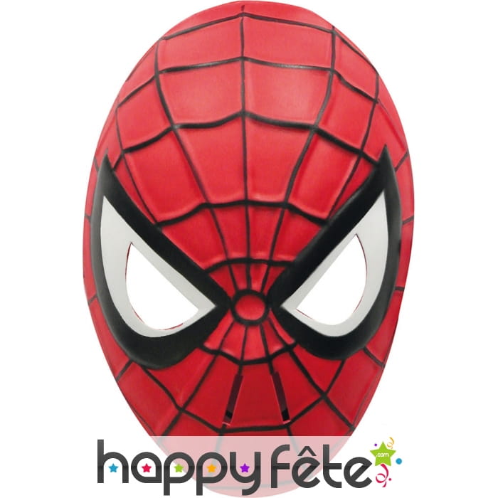 Masque spiderman en mousse enfant