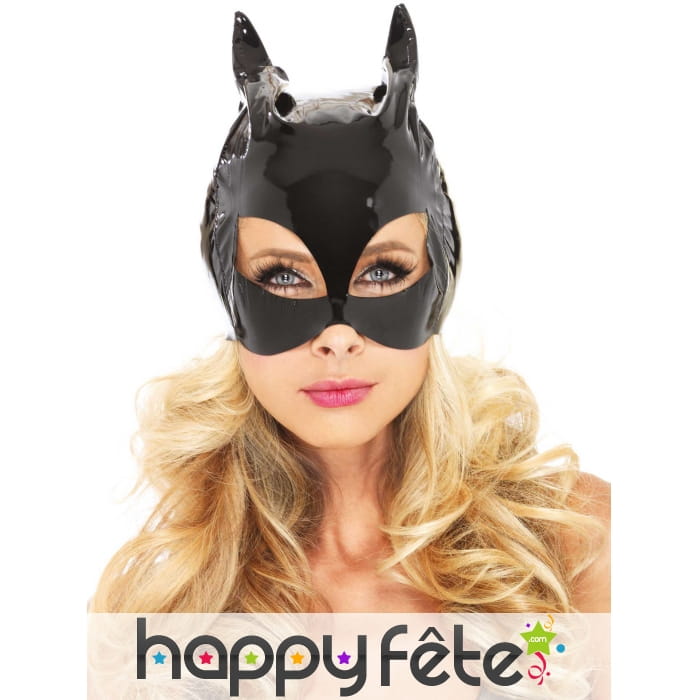 Masque vinyle de cat woman