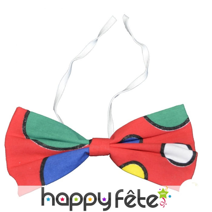 Noeud papillon de clown, ballons