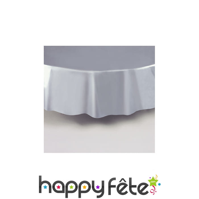 Nappe plastique ronde diam. 213 cm