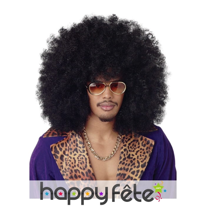 Perruque afro xxl noire