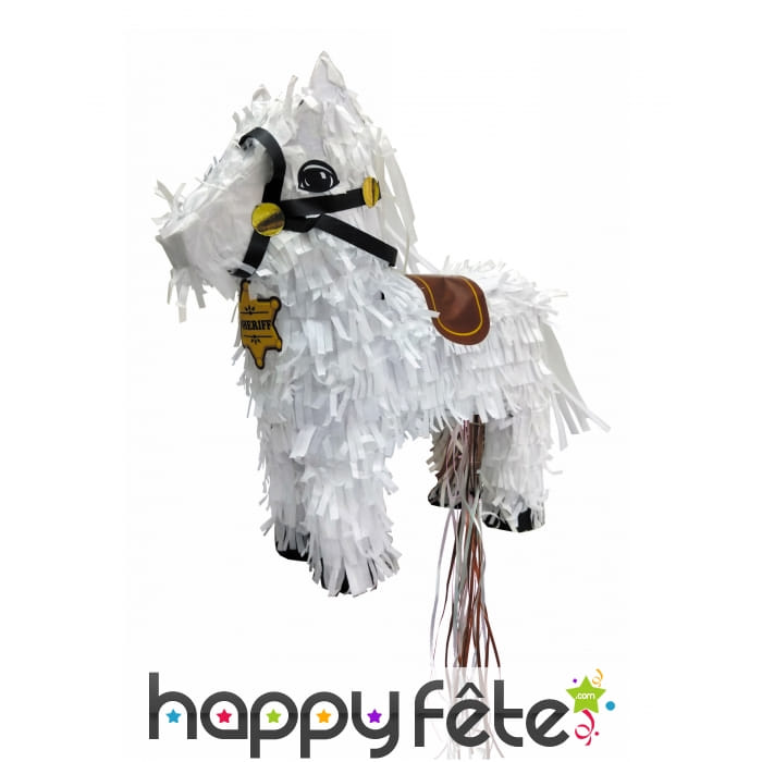 Piñata cheval de western, 46cm