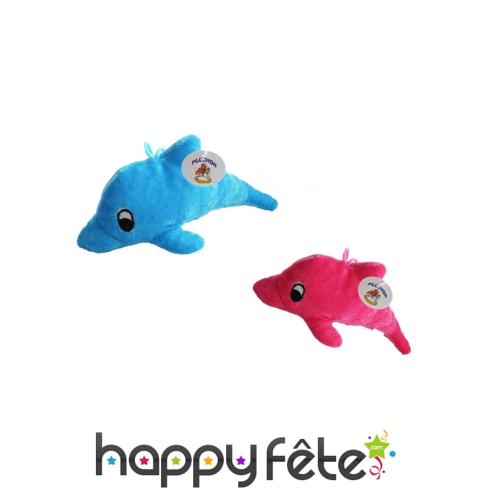 Peluche dauphin colori assorti