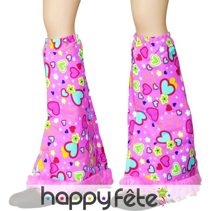 Pattes d'elephant rose hippie enfant