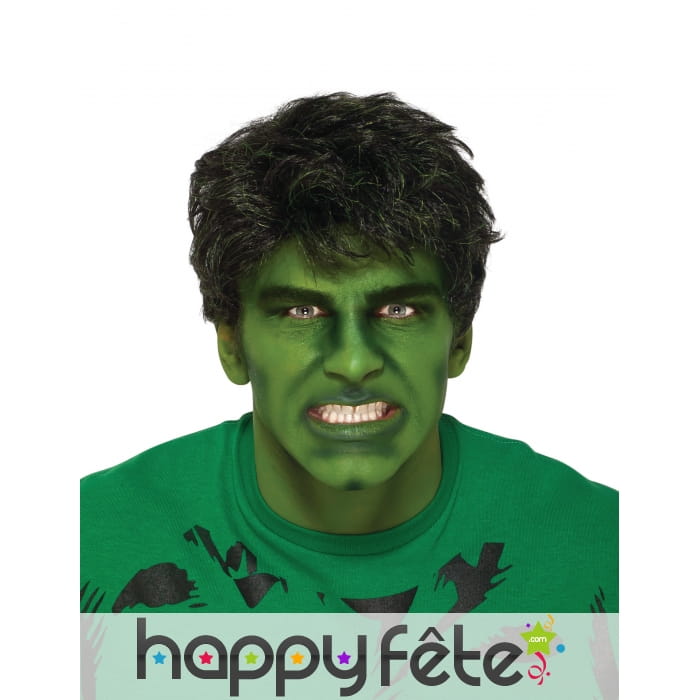 Perruque de Hulk pour homme