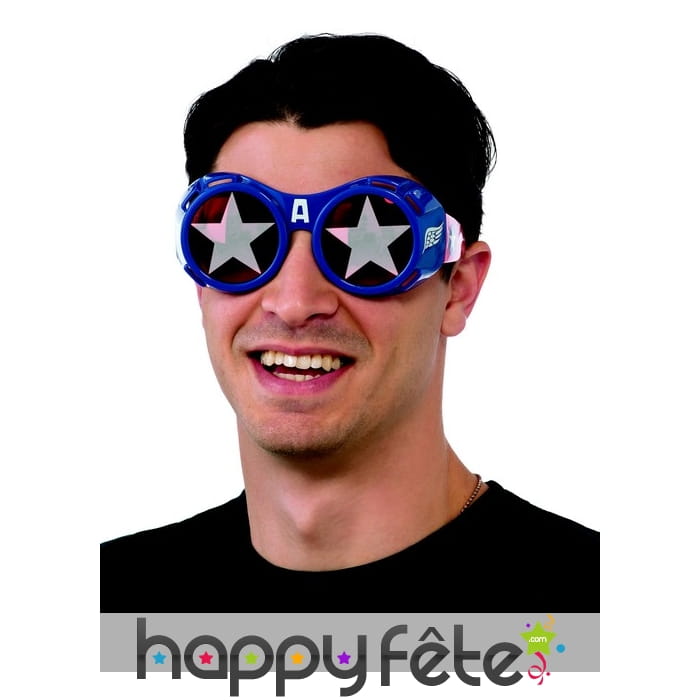 Paire de lunettes Captain America