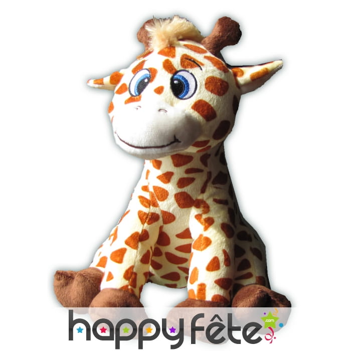 Peluche girafe assise