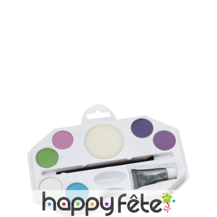 Palette maquillage 6 couleurs