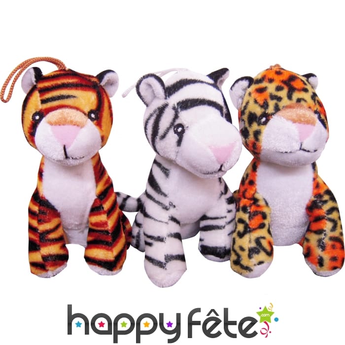 Peluche tigre et panthère