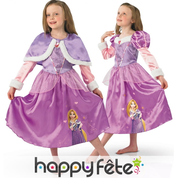 Robe de princesse Raiponce pour enfant