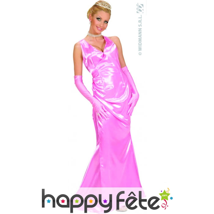 Robe de princesse rose