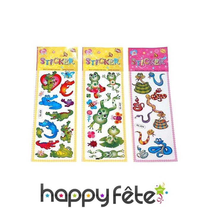 Stickers animaux humoristiques