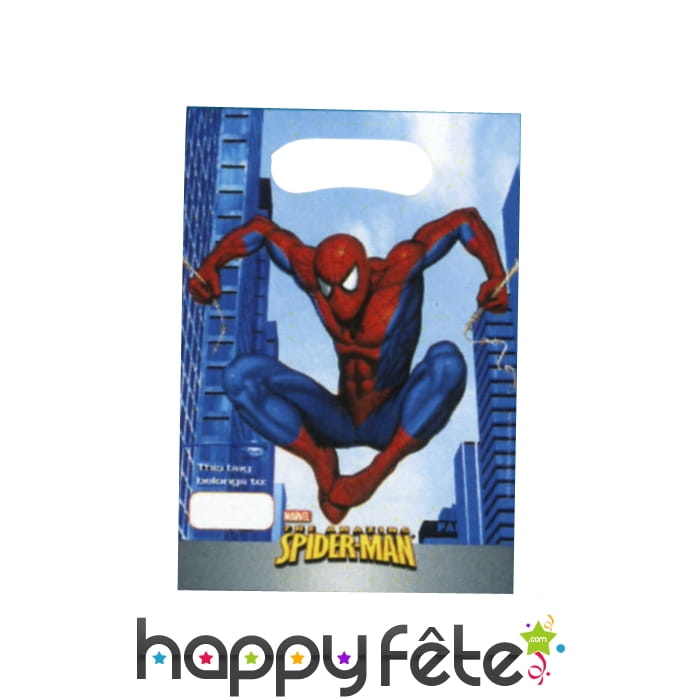 Sacs cadeaux Spiderman