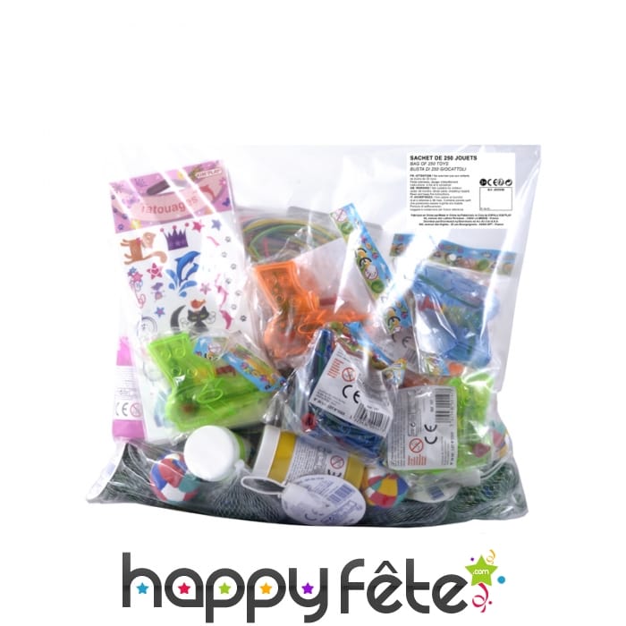 Sachet de 250 jouets pour enfant