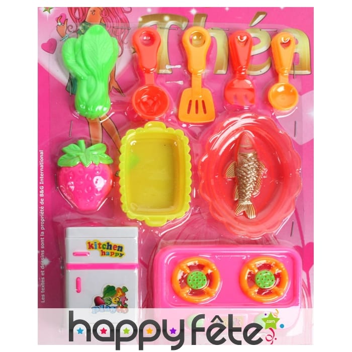 Set d'accessoires de dînette pour enfant